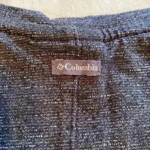 Columbia Woman’s Heathered Dark Gray Tank Top, Sleeveless Top, Size Large. - Picture 4 of 10